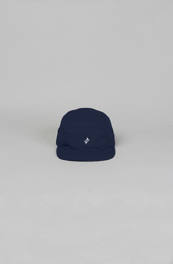 Yorgea By Demond Siobon 5 panel camper White Embroidered Logo cap